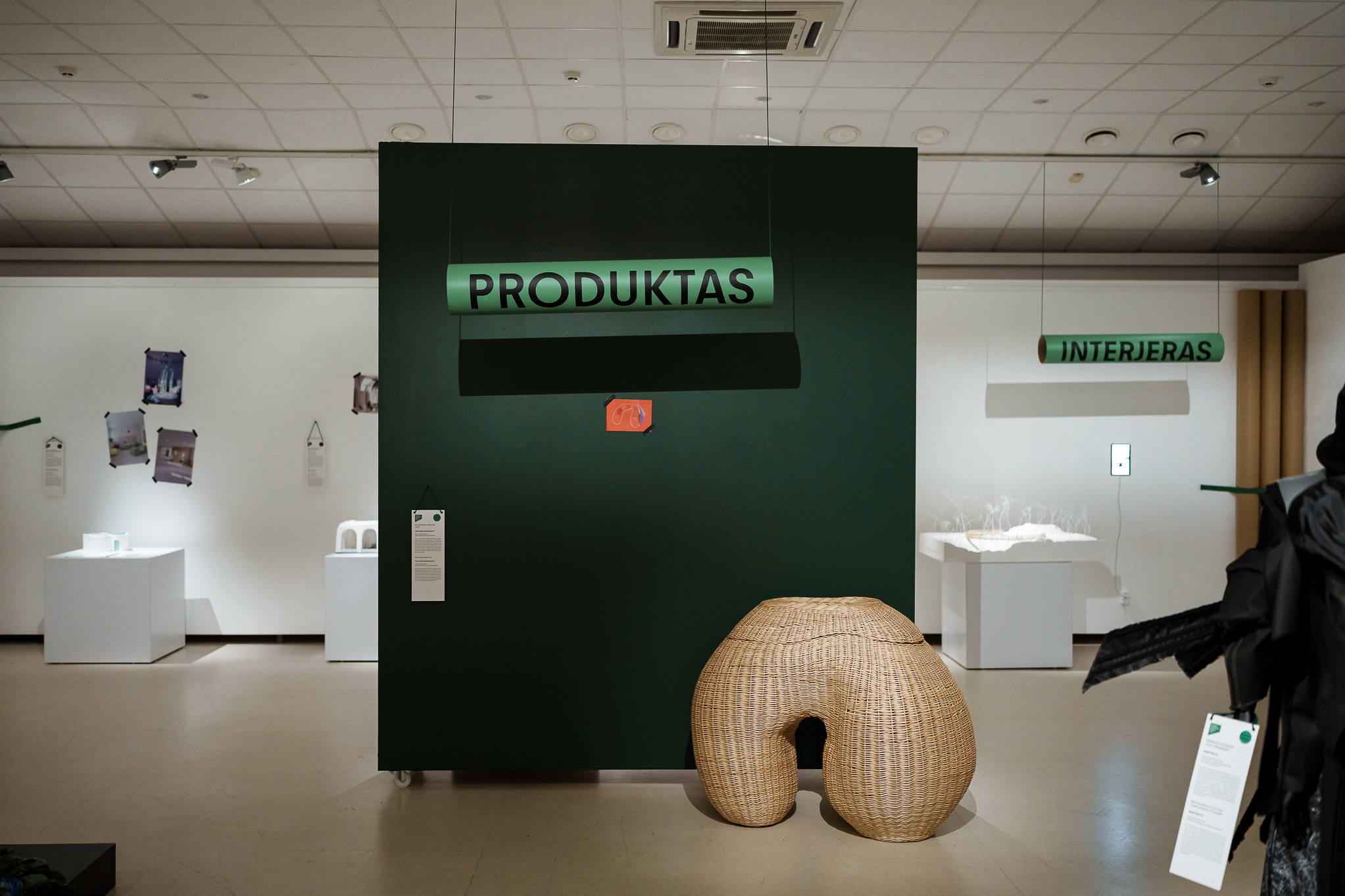 Young Designer Prize 23′ exposition at Klaipėda Culture Communication Centre