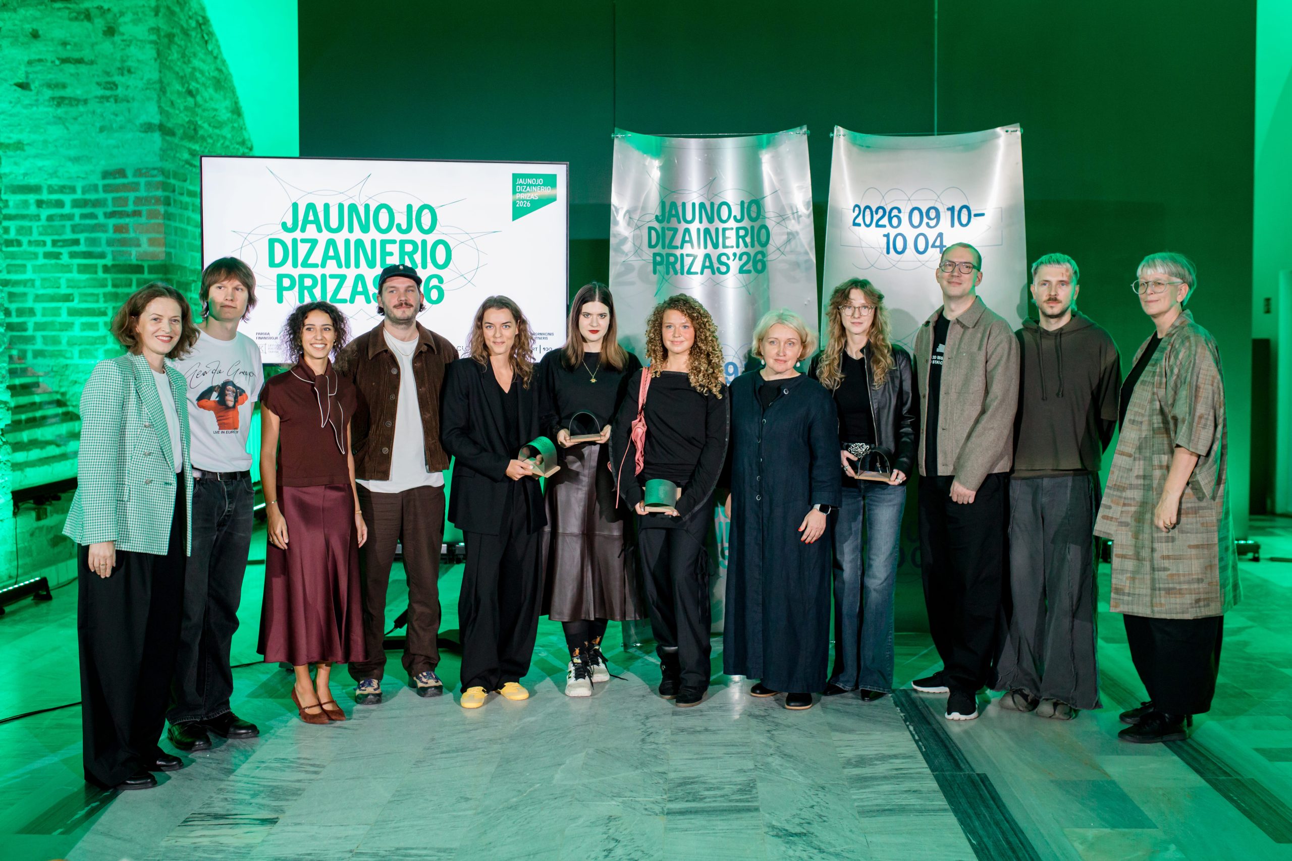 Paskelbti konkurso „Jaunojo dizainerio prizas 2026“ nugalėtojai